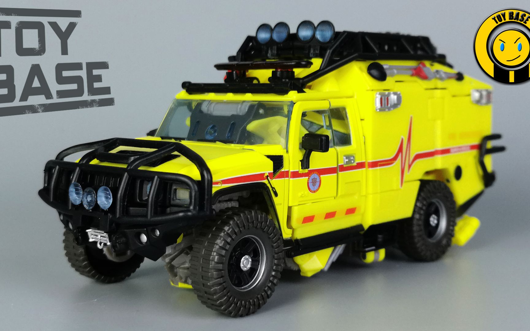 【精简变形】变形金刚大师级杰作电影系列mpm11救护车悍马 h2 越野车