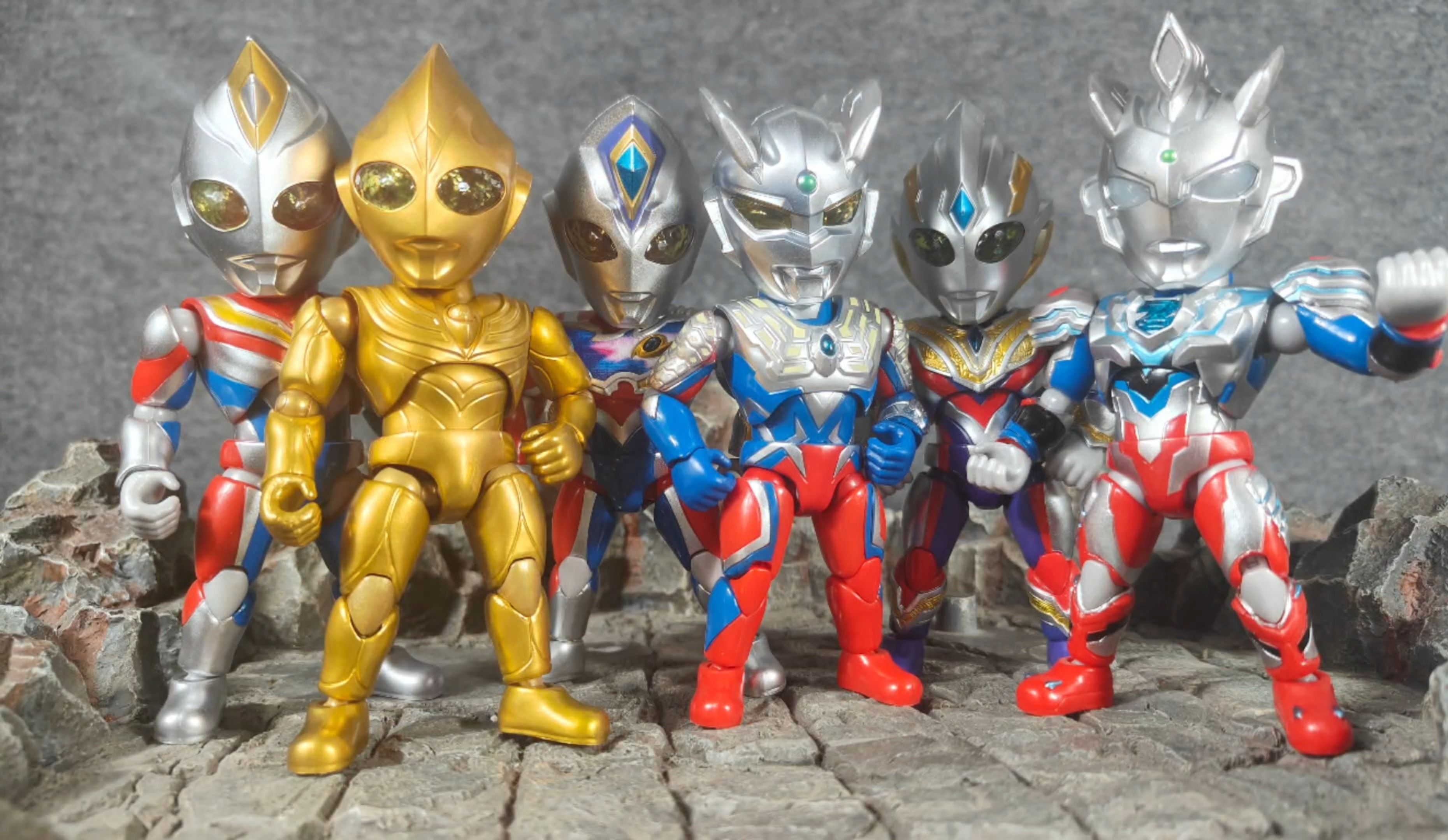 灵动创想 奥特曼 q版英雄传 第1弹