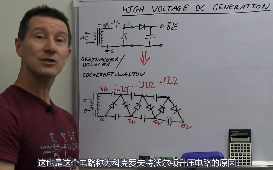 [图]EEVblog #469 - 科克罗夫特沃尔顿升压电路