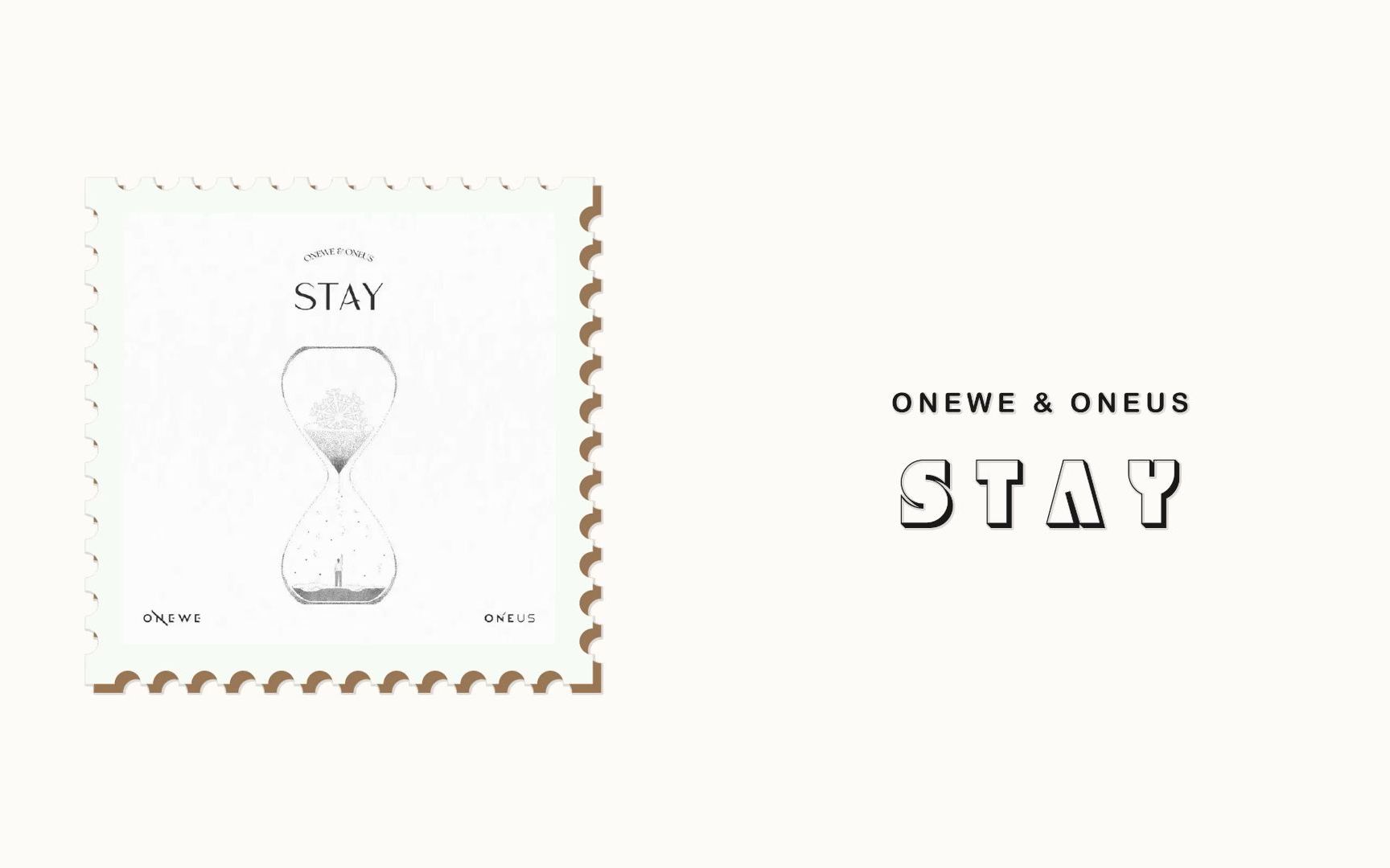 [图]每日单曲分享 {Stay with me here I am留在我身边吧~} ONEWE/ONEUS——STAY