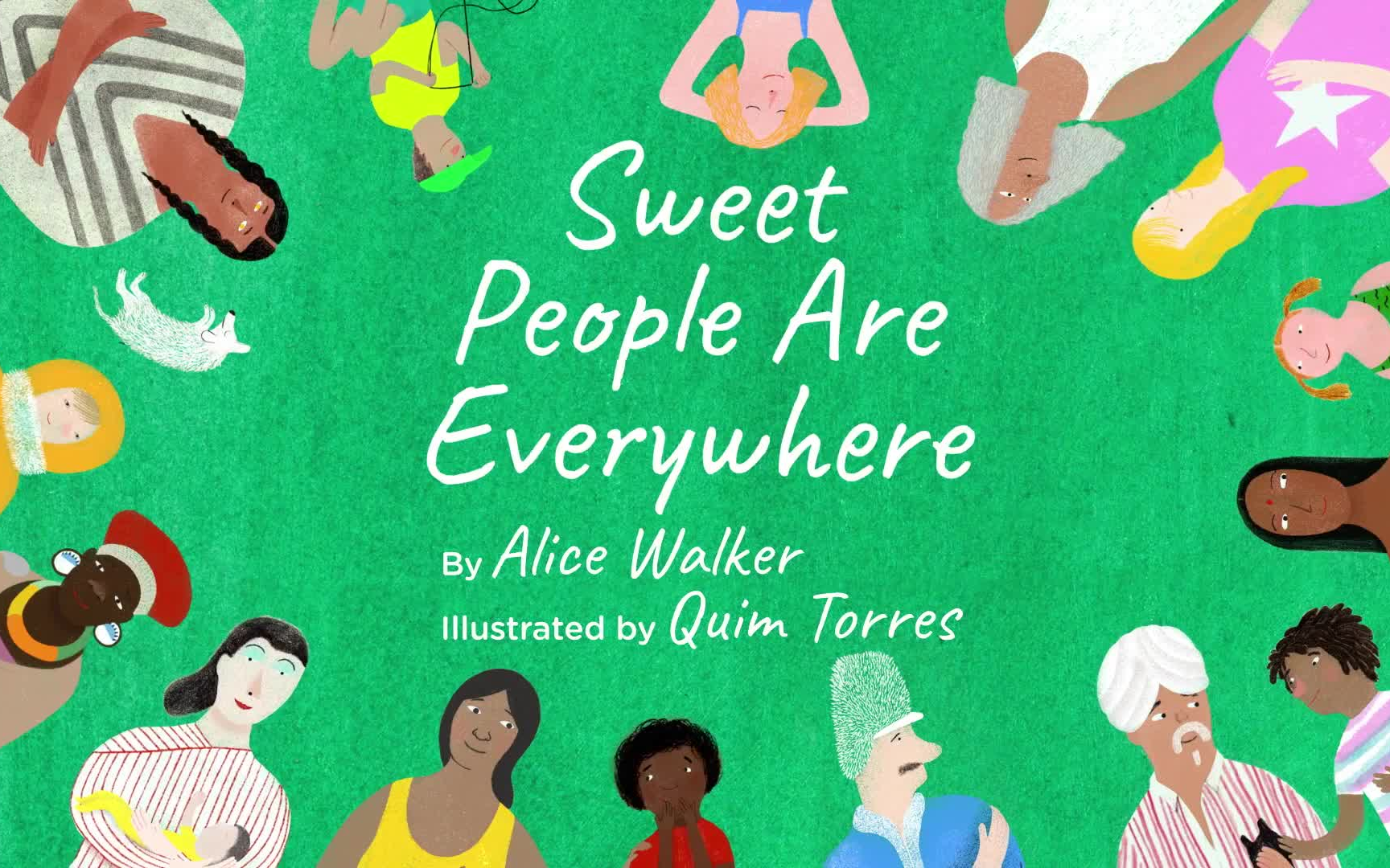 [图]【高品质英文绘本动画】Sweet People are Everywhere