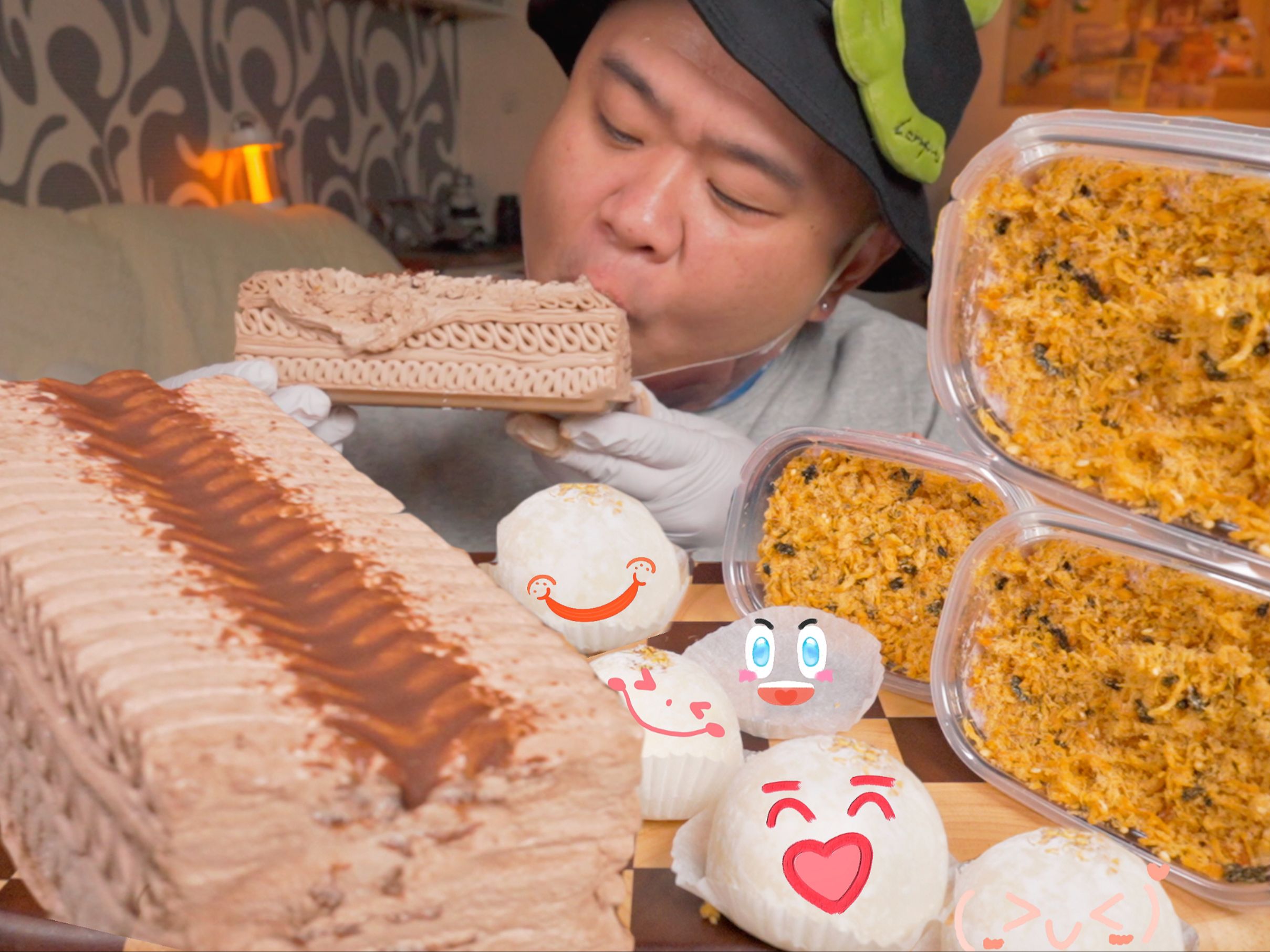 【啊么斯壮】帅哥吃糯叽叽和酱多多