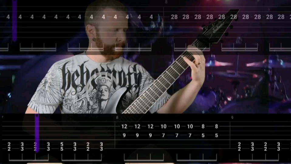 死核吉他谱Slaughter to Prevail  Viking ( Guitarcover with tabs)哔哩哔哩bilibili