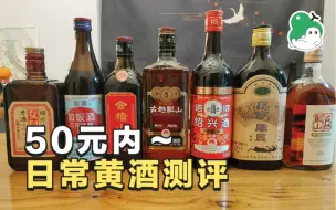 下载视频: 「黄酒测评」50元内～日常黄酒哪家强？