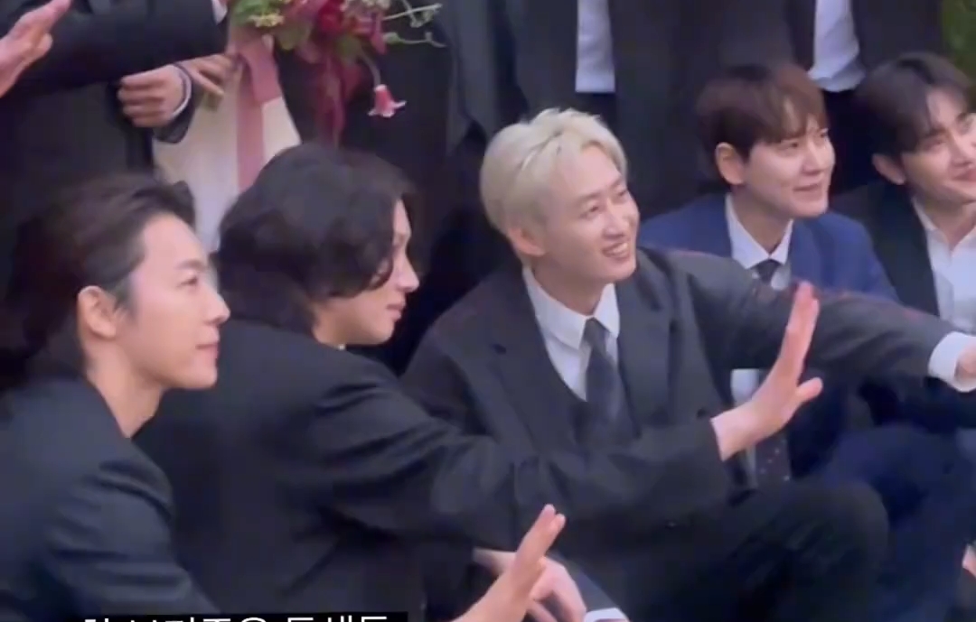 【韩庚】super junior全体合影,刘宪华,周觅,金起范都来了 厉旭婚礼