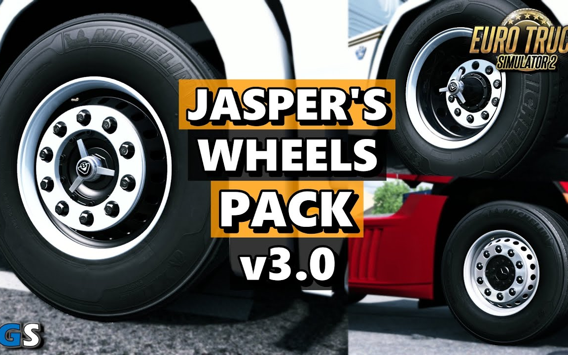 【YouTube】欧卡2付费modJasper 的车轮包 v3.0|ETS2 1.46| Jasper's Wheels Pack v3.0哔哩哔哩bilibili欧洲卡车模拟2