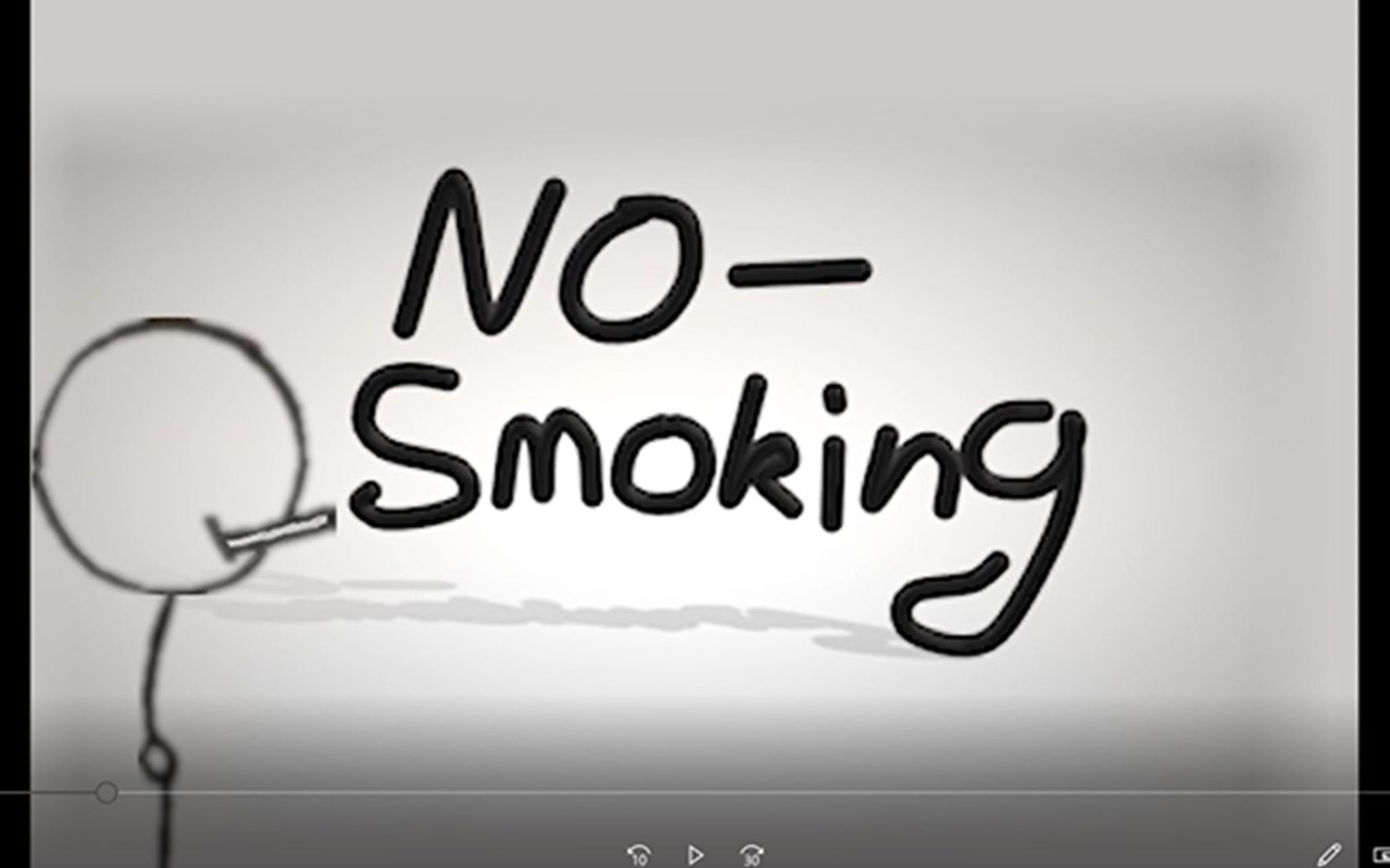 【逐帧动画】“No Smoking”戒烟短动画哔哩哔哩bilibili