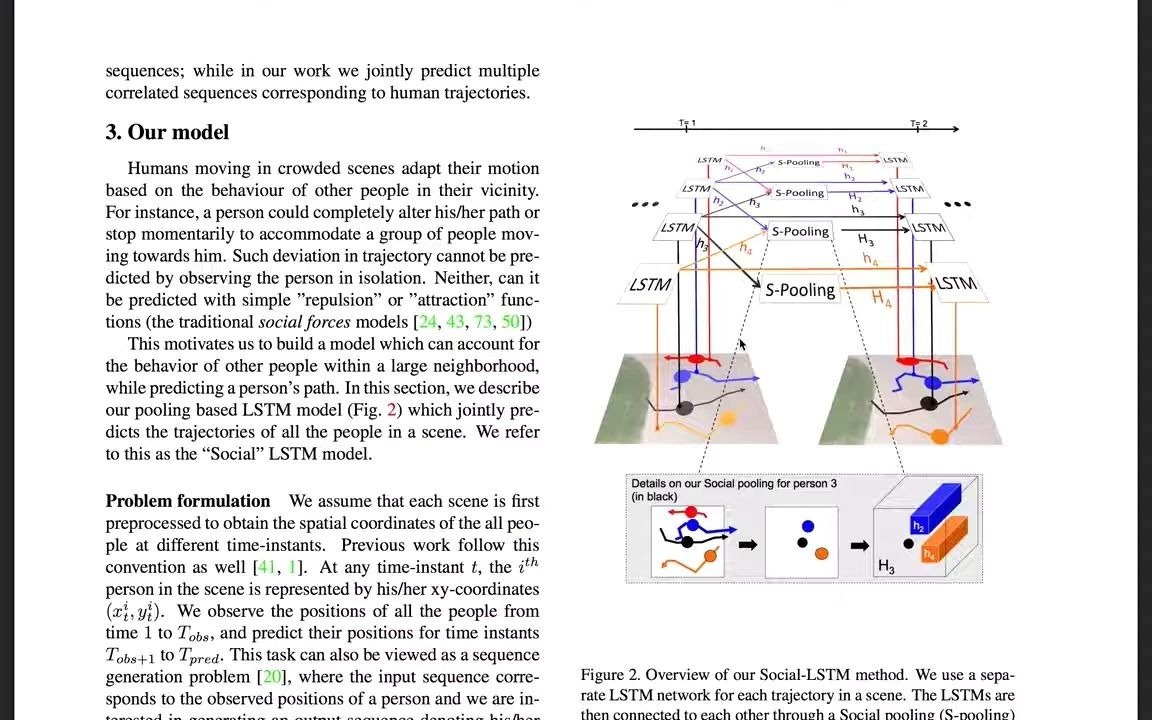 [图]Social LSTM Human Trajectory Prediction in Crowded Spaces