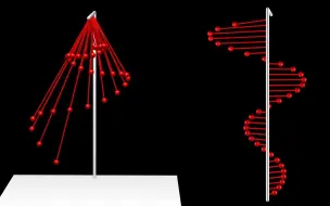 【MATLAB模拟：附代码】蛇形摆3D版