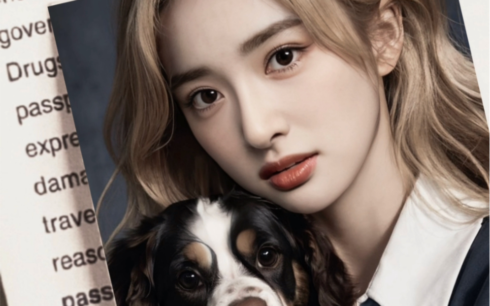 美式证件照之沈月(97)vs张雪迎(97)