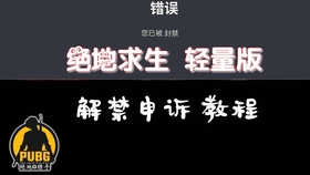 Pubg 超简单 教你如何解除你的游戏封禁 哔哩哔哩 つロ干杯 Bilibili