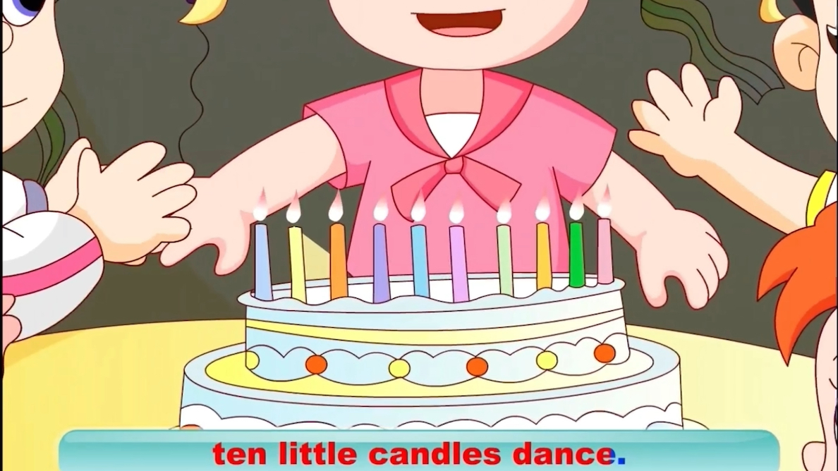 [图]「儿歌」Ten little candles