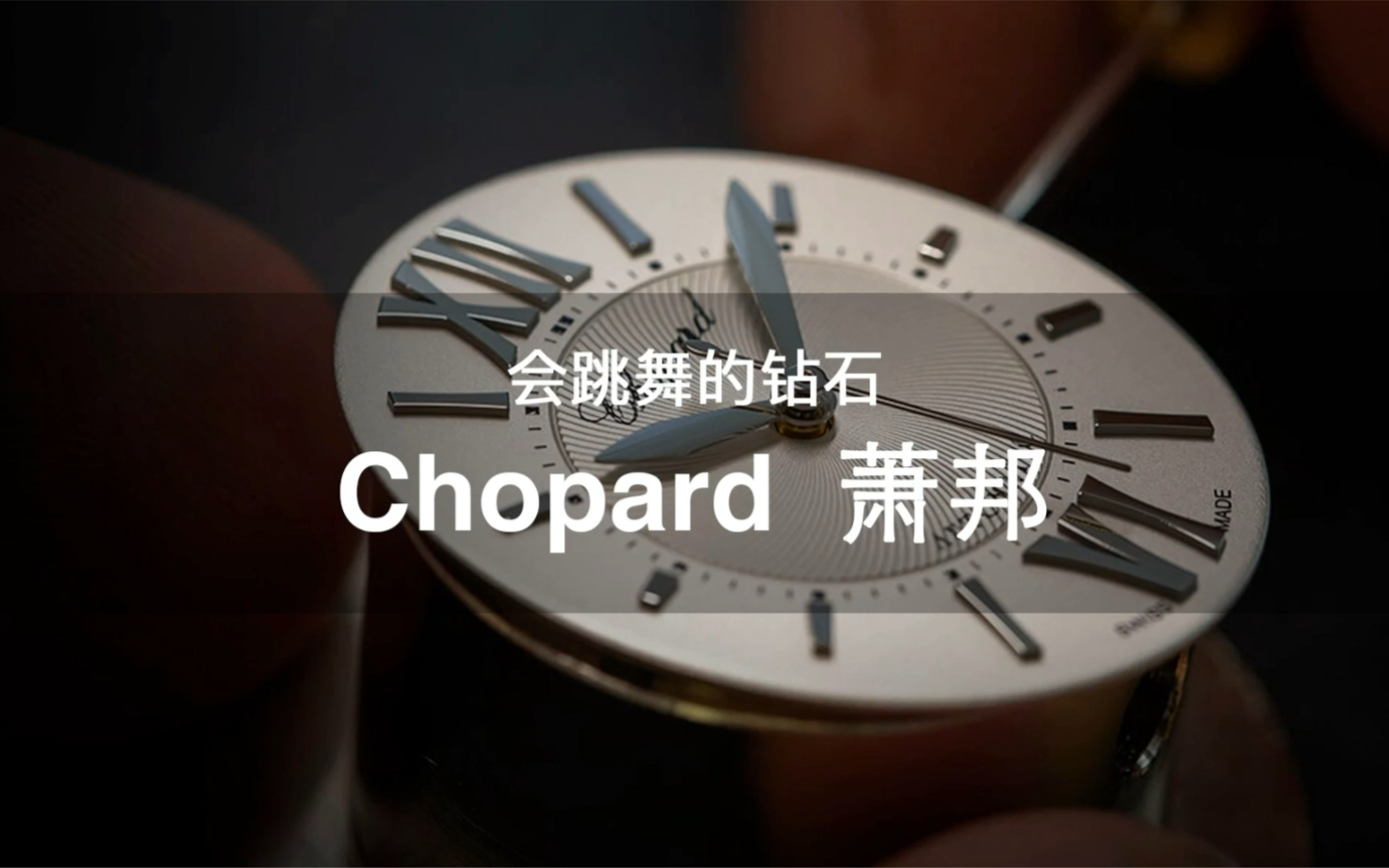 108个大牌科普 | 第78期 会跳舞的钻石 Chopard 萧邦哔哩哔哩bilibili