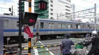 【緊急走行】救急車通过电车道口