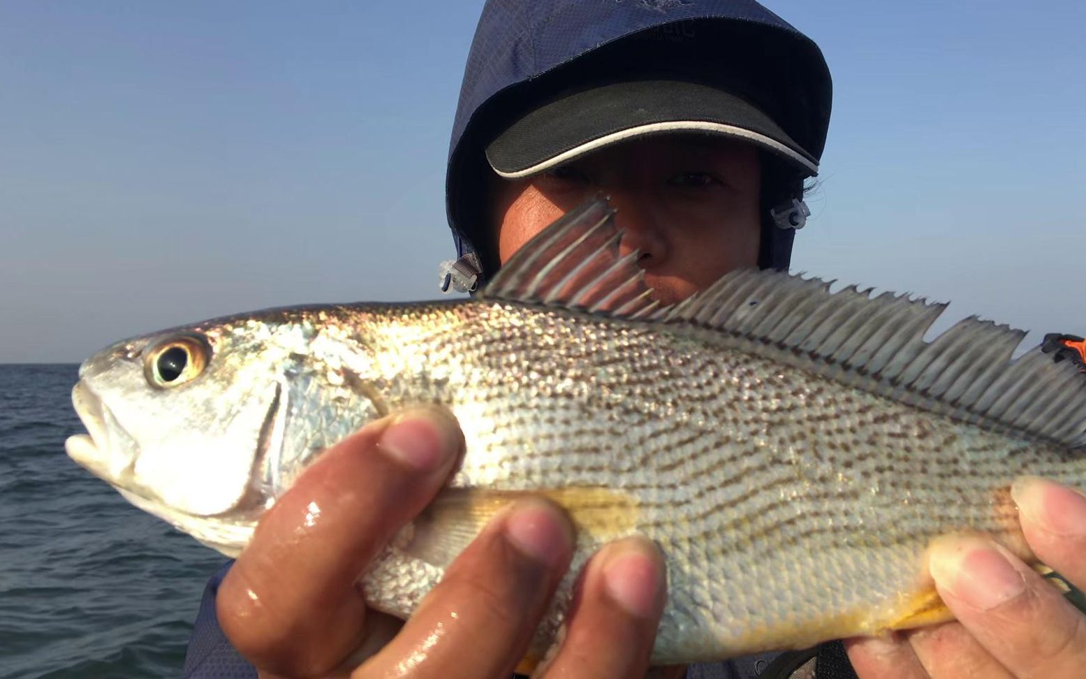 惠州黄茅海域钓鱼 又到了钓花滑的季节 这鱼拉力一级棒爽歪歪_哔哩