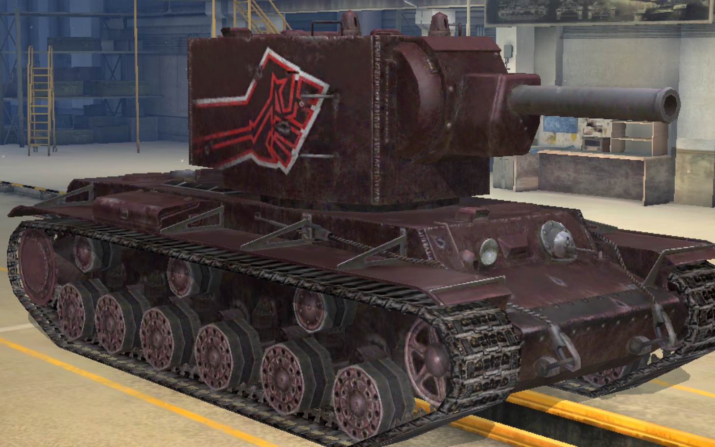 【坦克世界闪电战】kv2落日军港强带对方tdep3