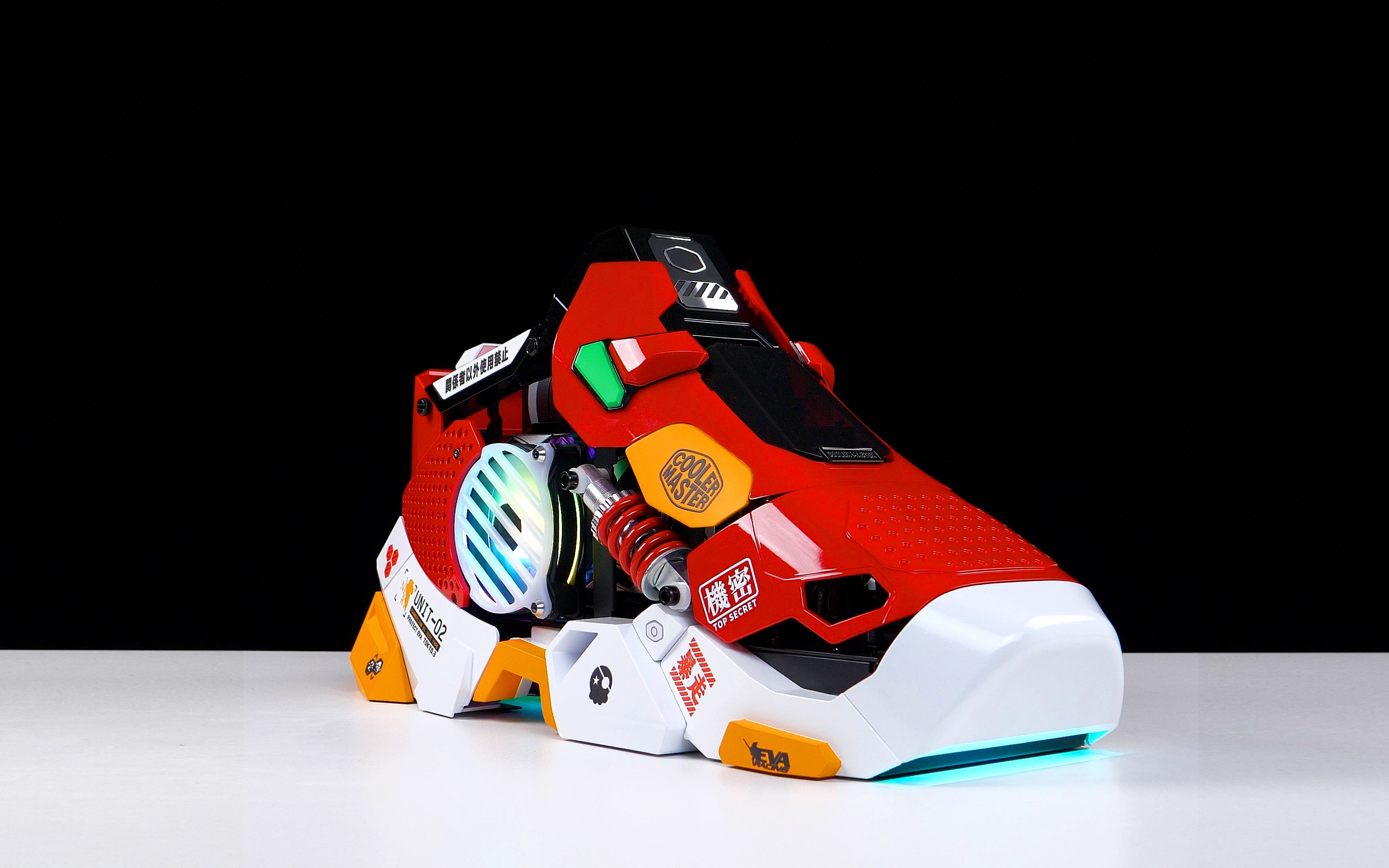 【bro水冷私人定制】酷冷至尊sneaker x 球鞋 概念机箱 一体水方案