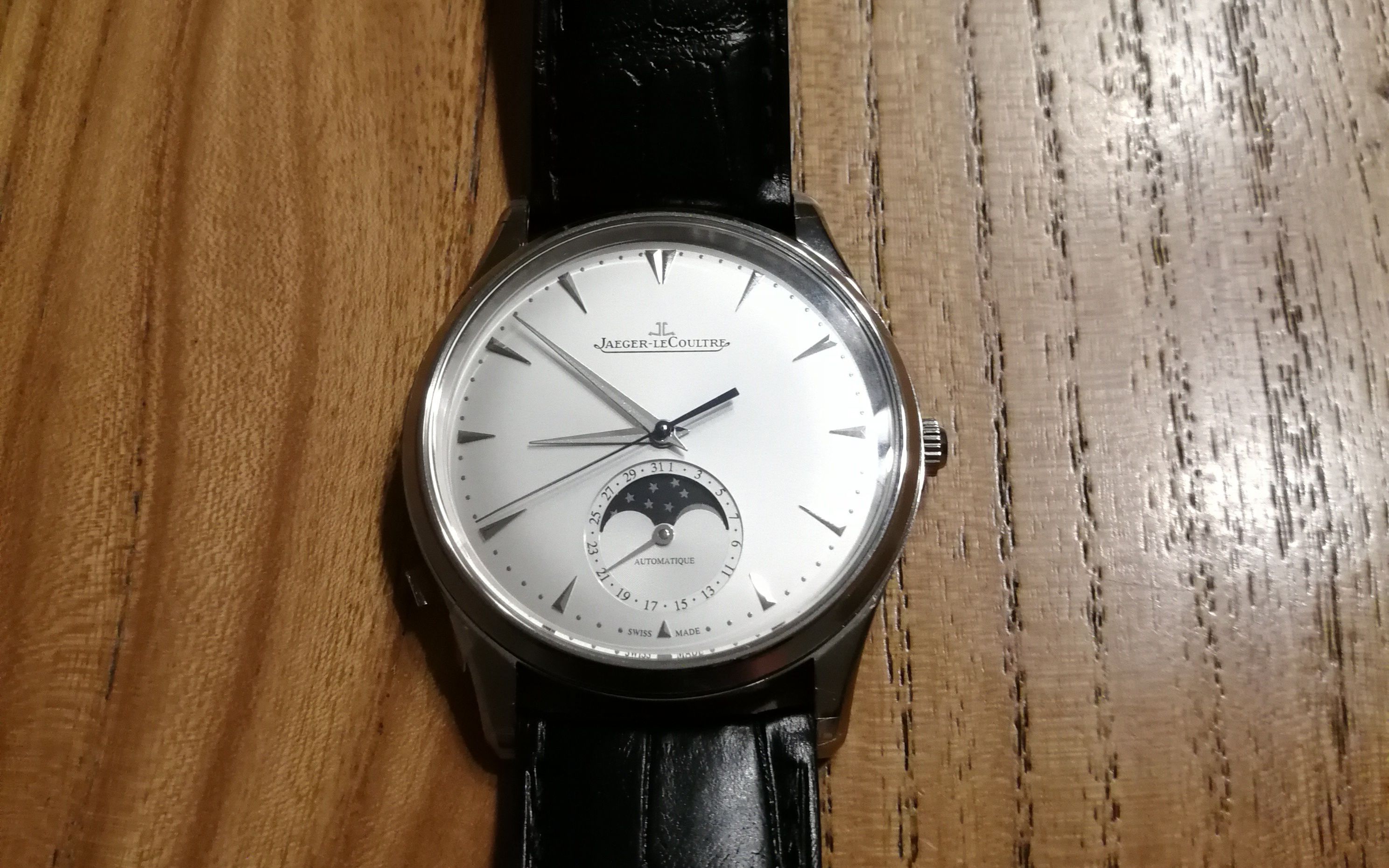 积家超薄月相大师系列9015机芯或cal.925一体机 白面 玫瑰金 辨别视频