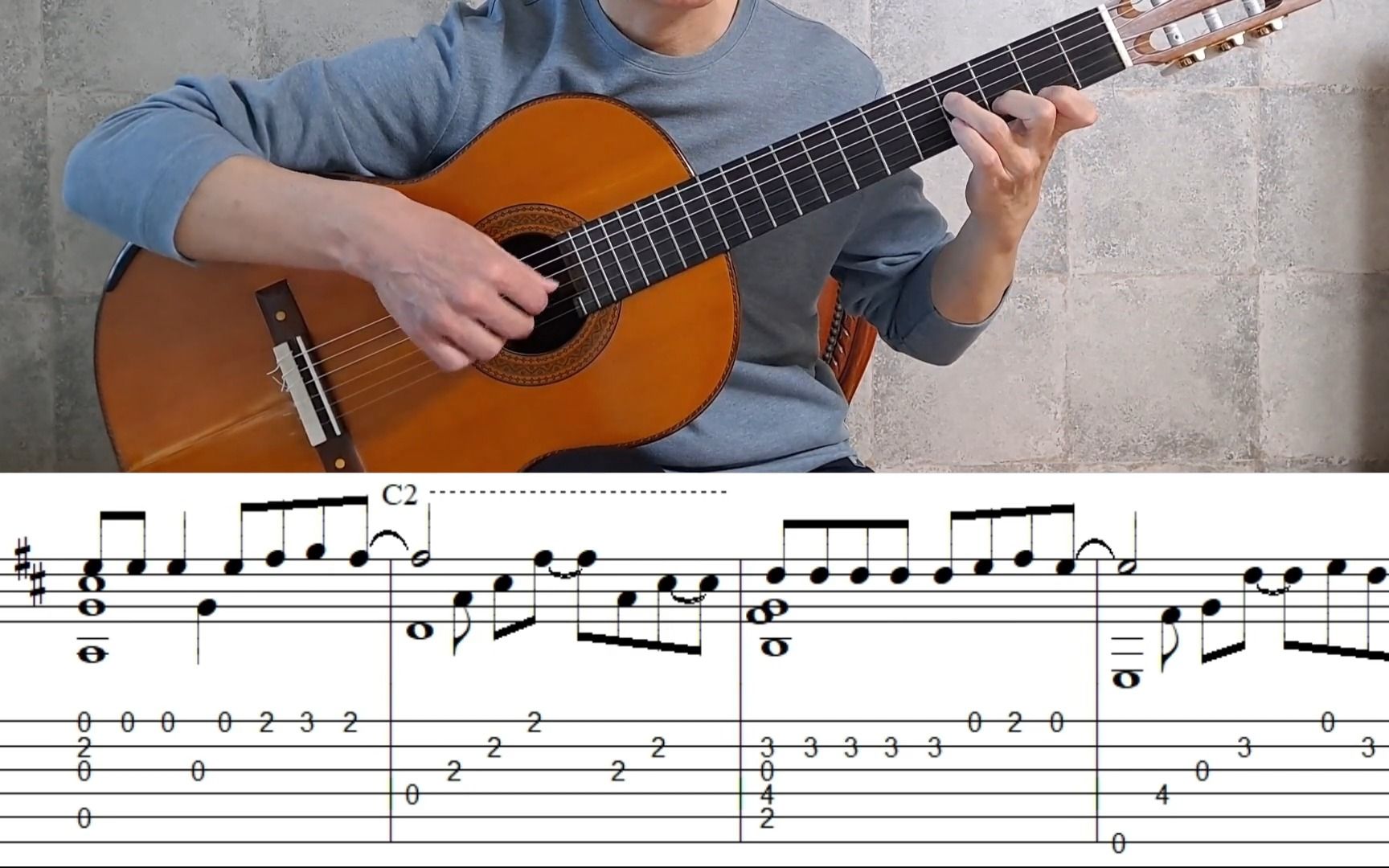 [图]When The Cold Wind Blows - Fingerstyle Guitar _ TAB