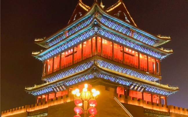 每个人心中都有自己难以忘怀的老地标.#大中楼#临汾鼓楼