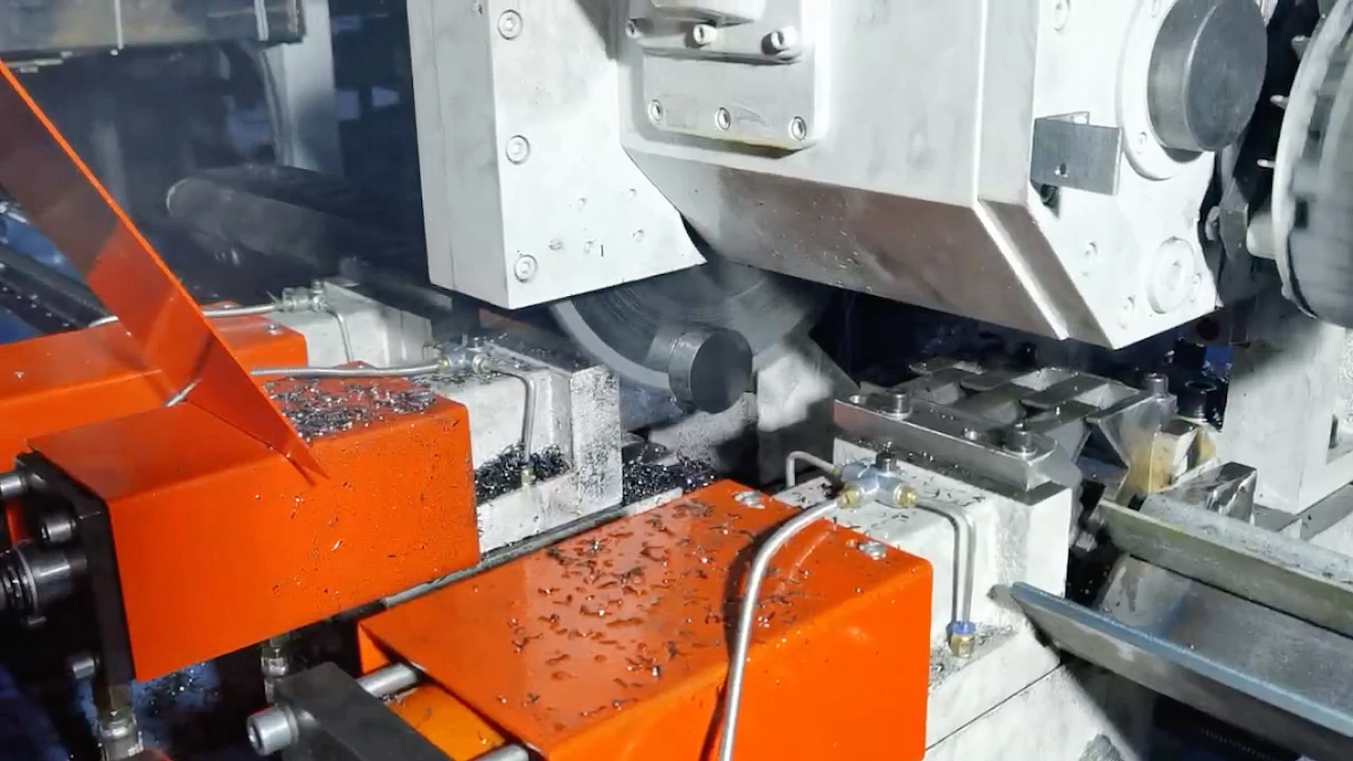 全自动切割机,自动送料切割实心圆棒一次成型数控切割机