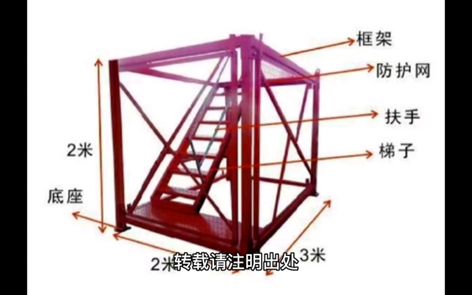 安全梯笼怎么选?湖北梯笼厂家告诉您!武汉襄阳宜昌安全梯笼厂家直销租赁哔哩哔哩bilibili