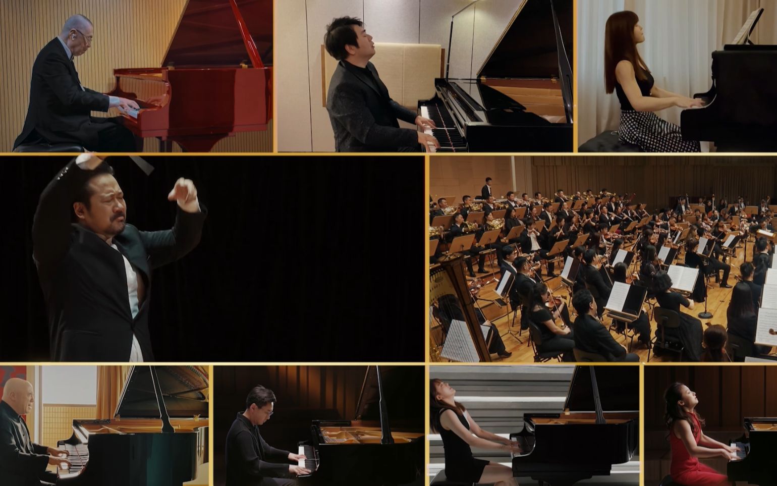 dna动了!7位钢琴家云合奏《保卫黄河》