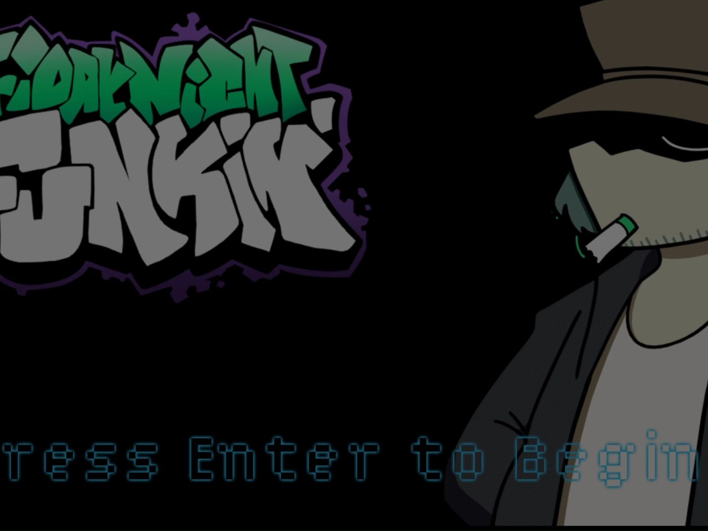 烟叔还是没逃过死亡(fnf vs garcello)