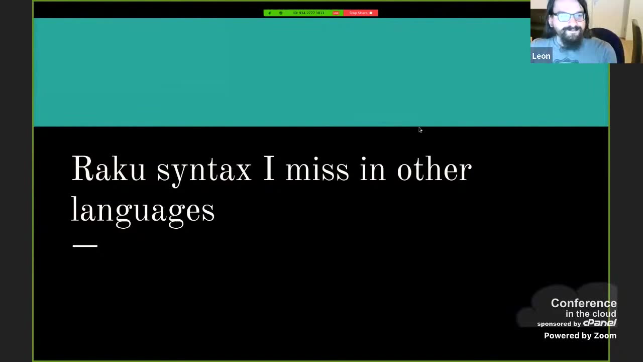Raku syntax I miss in other languages - Leon Timmermans_哔哩哔哩_bilibili