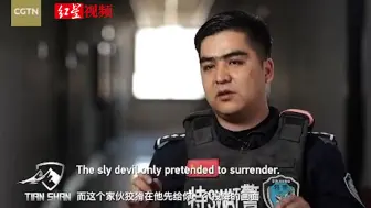 Download Video: 中国新疆反恐记忆：恐怖分子假降砍断特警手部神经