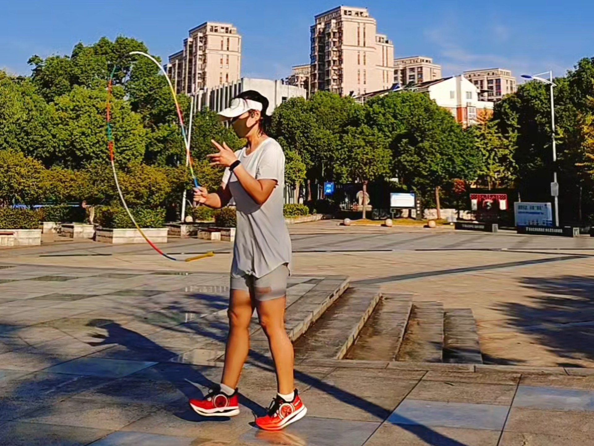 早起困难户,晨练