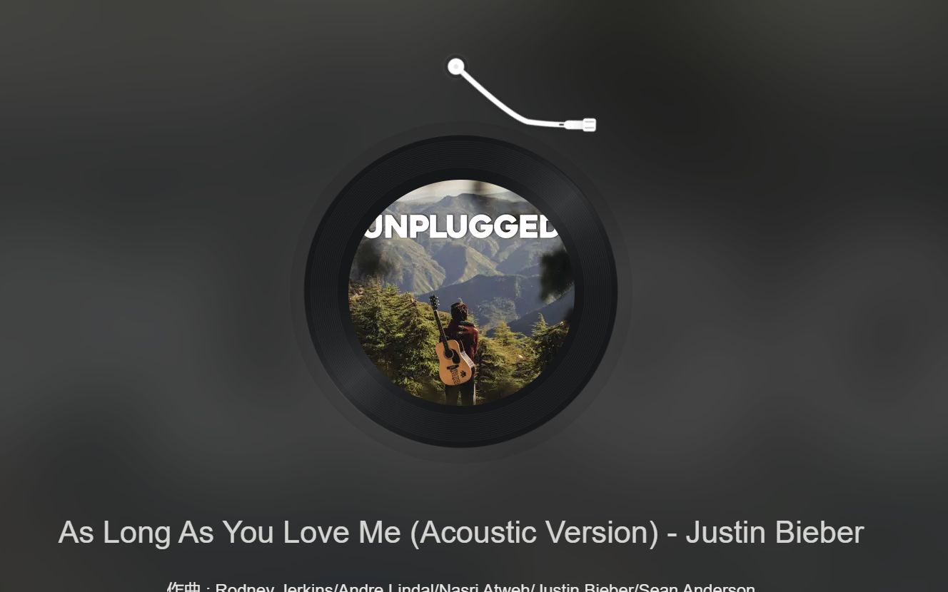 [图]As Long As You Love Me (Acoustic Version) - Justin Bieber 歌词纯享版