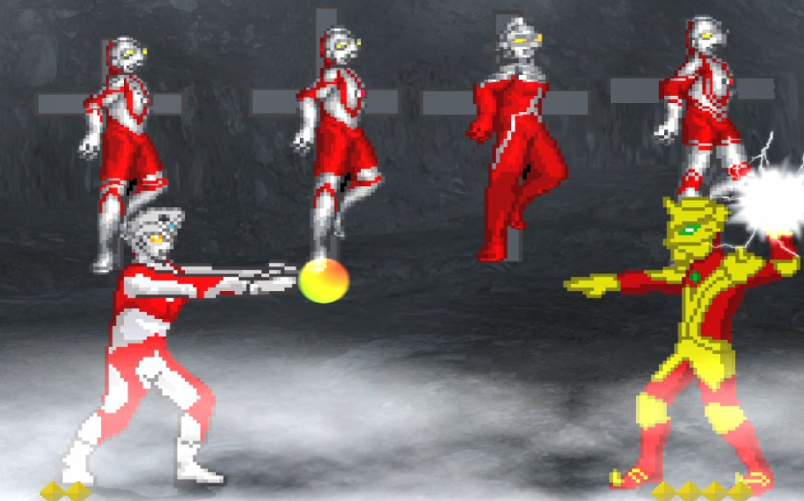 【mugen名场面】死刑!奥特五兄弟