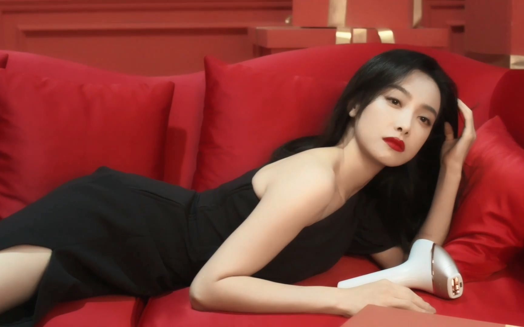 宋茜飞利浦lumea超丝滑的独家幕后花絮