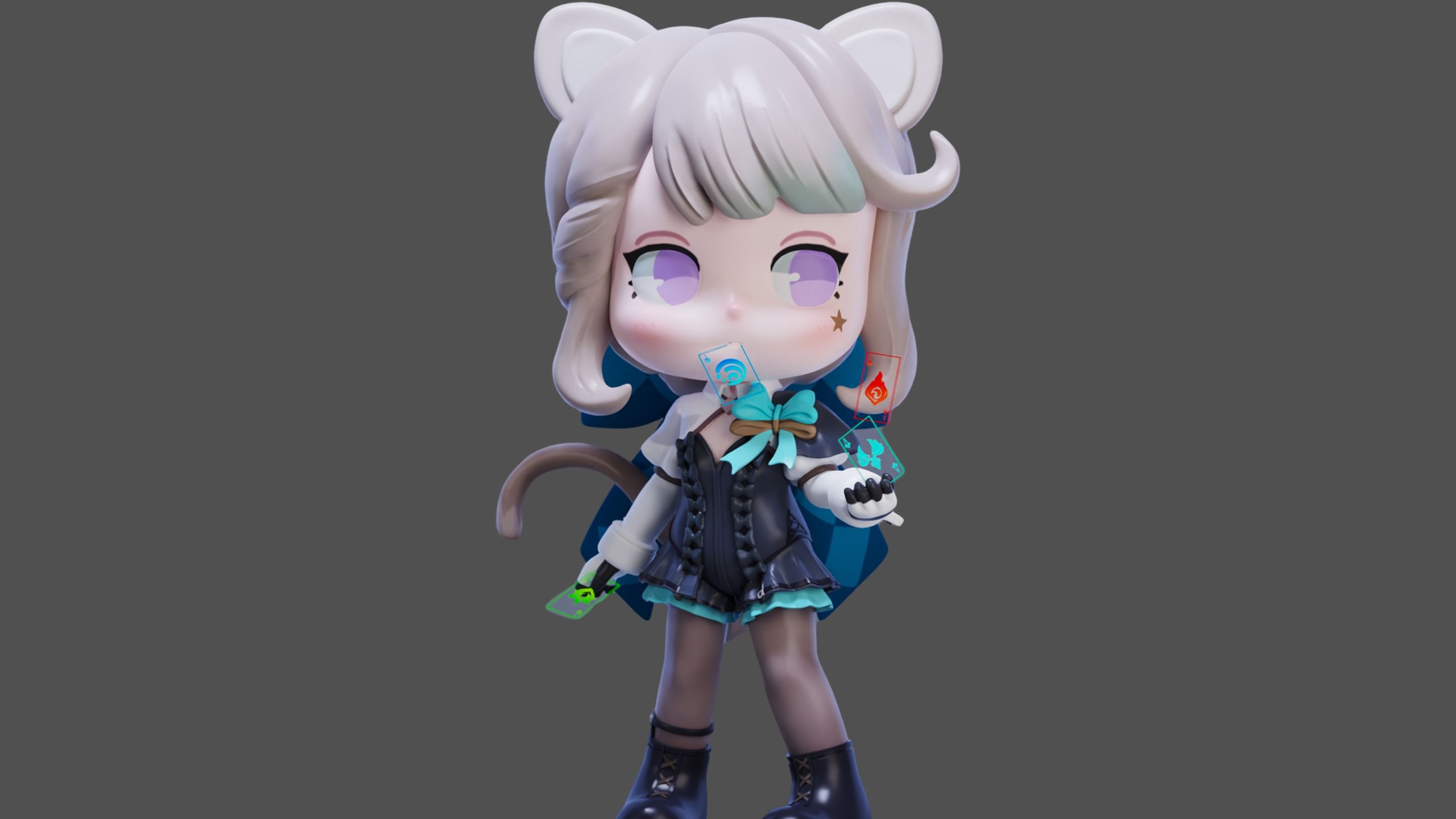 超可爱卡通琳妮特手办制作,适合新手练习的手办案例