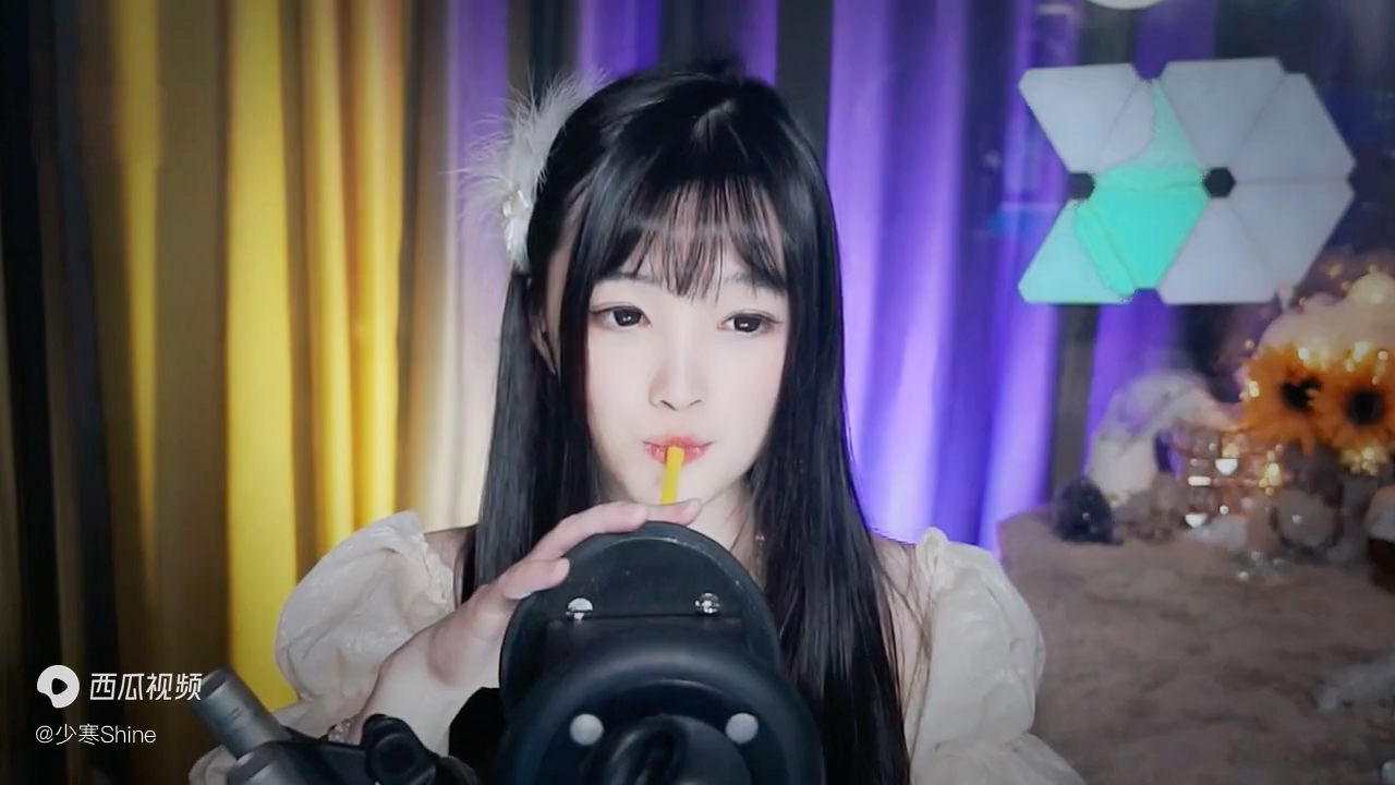 太空沙戳耳,鹅毛采耳,泡沫白噪音触发催眠.少寒shine