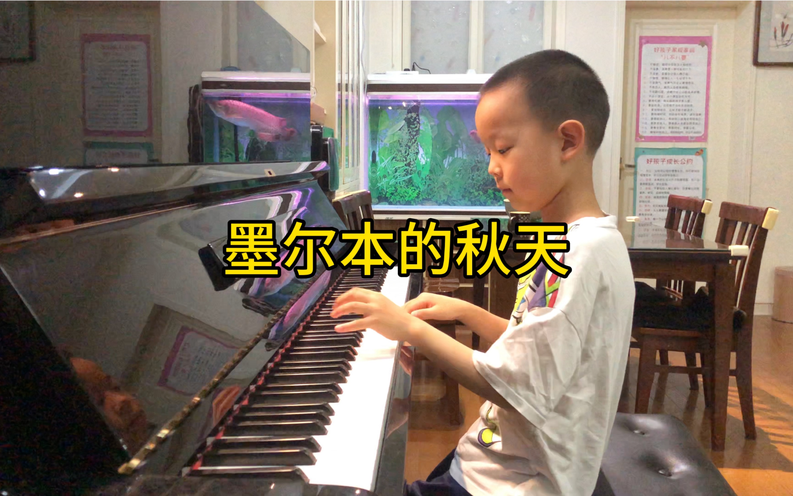 【钢琴】《墨尔本的秋天》苏晓作词,见青作曲,傅锵锵、王优秀演唱的歌曲-青军的老铁-青军的老铁-哔哩哔哩视频
