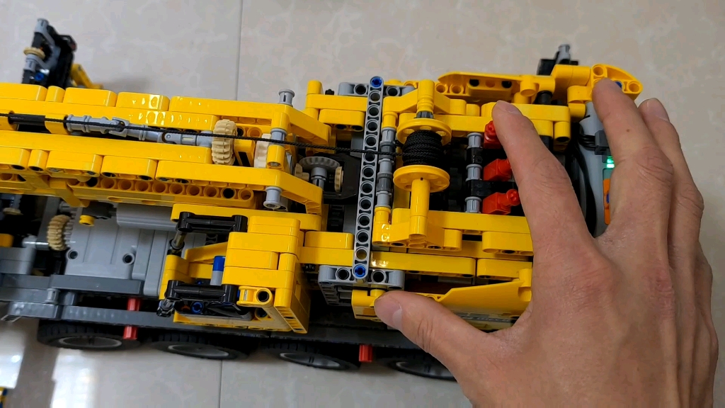 乐高42009改装全新齿轮箱