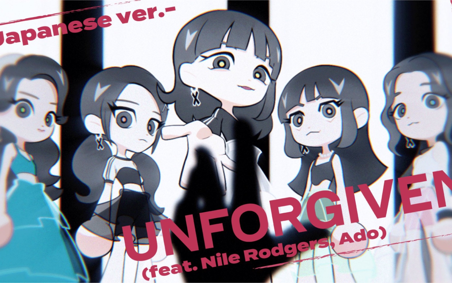 [图]【LE SSERAFIM x Ado】 UNFORGIVEN (feat. Nile Rodgers, Ado) (Sped up ver.)