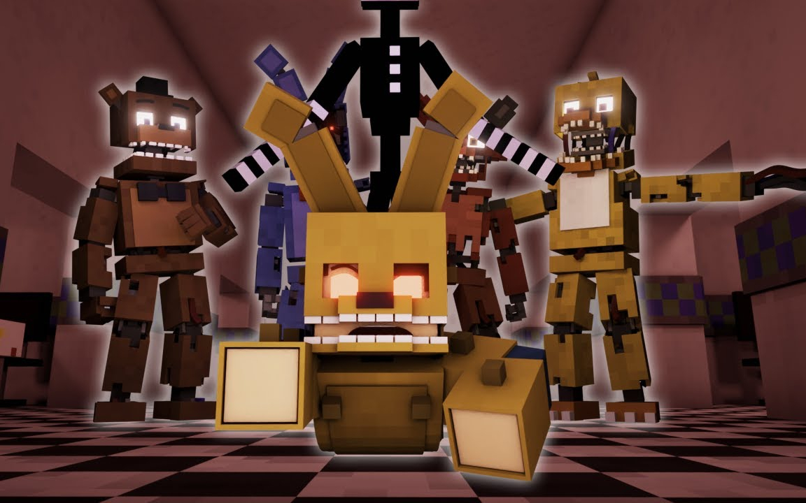 mc动画fnaf同人曲阿夫顿家庭aftonfamily