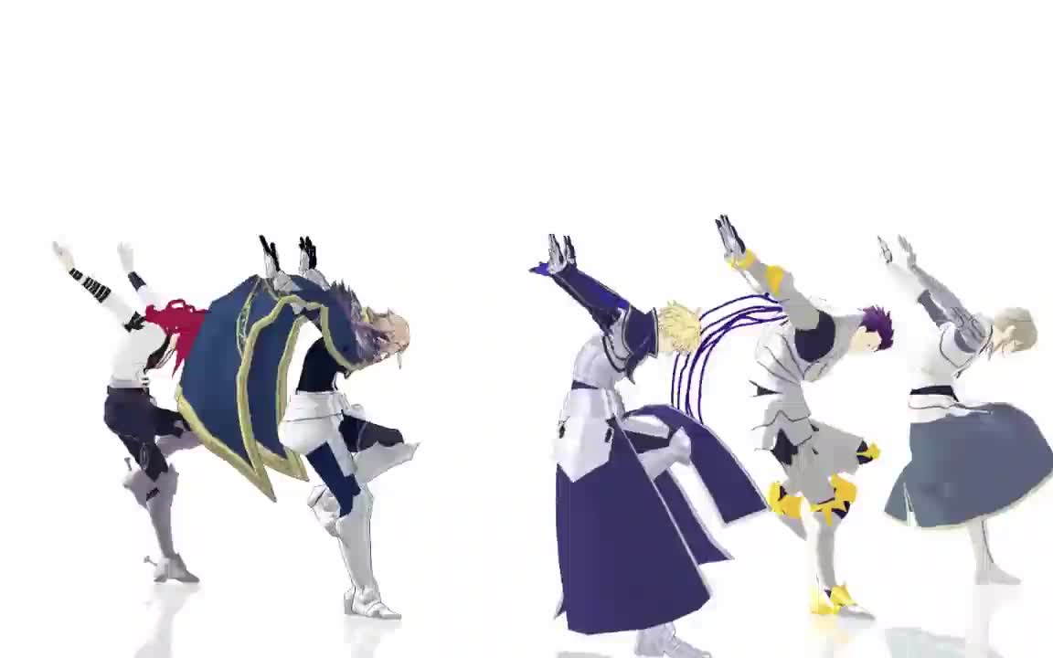 [图]【Fate/MMD】圆桌骑士团的Dancing Hero【卡美洛舞蹈部（雾）】