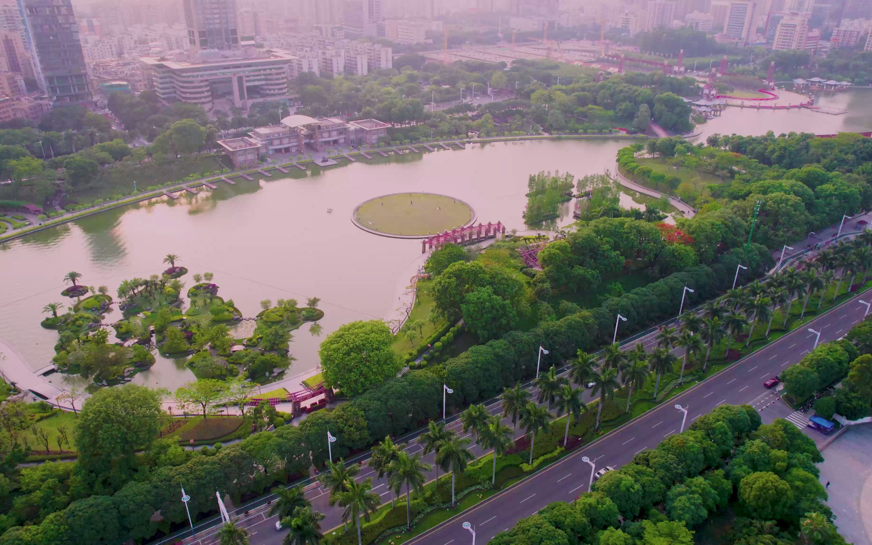 【航拍】佛山千灯湖