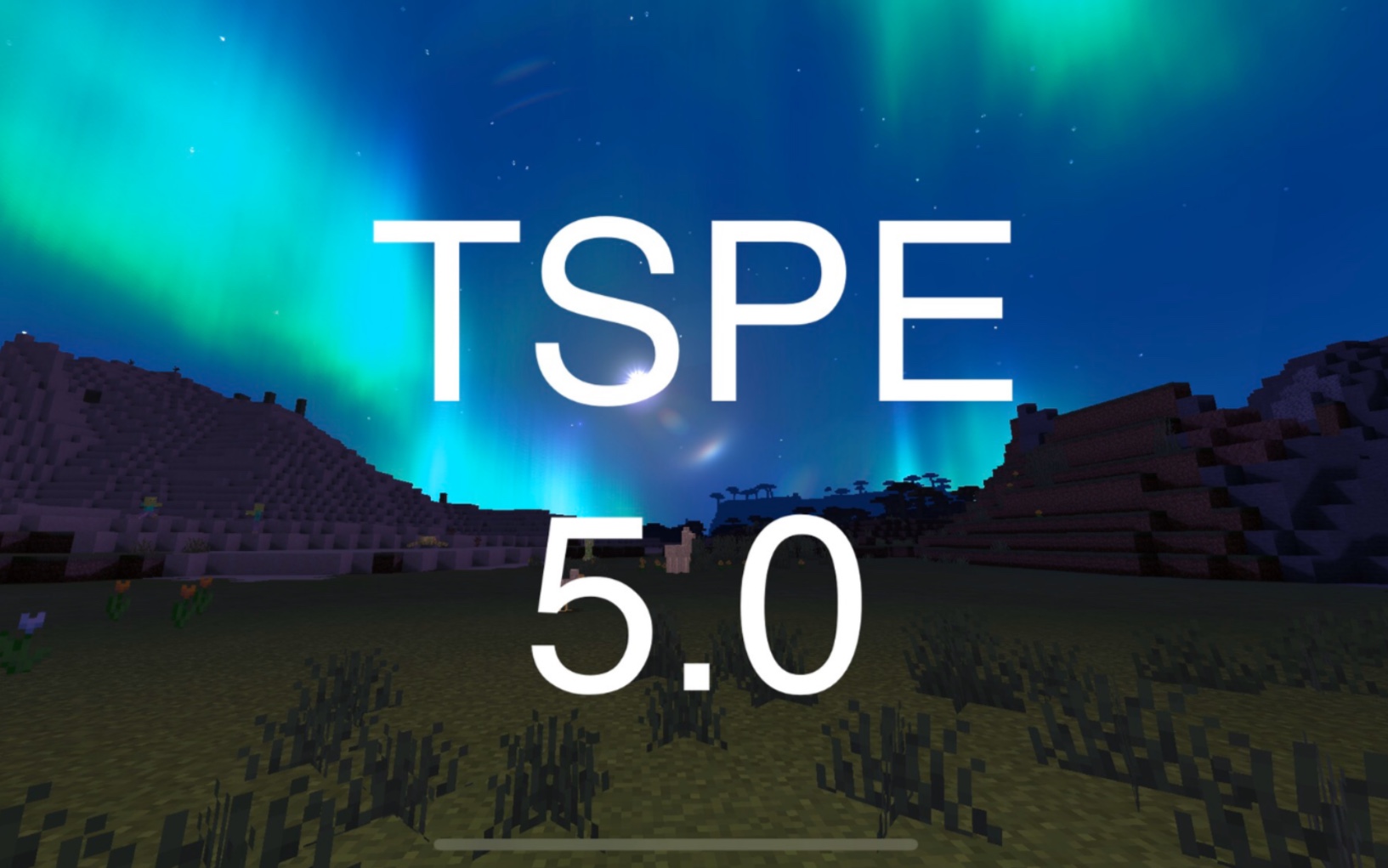 Minecraft PE TSPE光影HIGH5.0哔哩哔哩bilibili