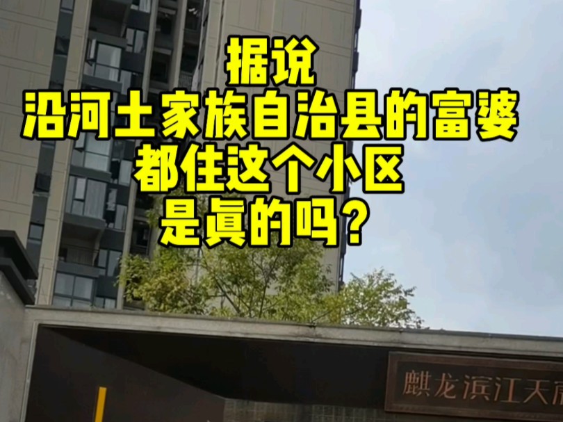 据说沿河土家族自治县的富婆,都住这个小区,是真的吗?#沿河浙江商贸城美的专卖店 #美的小蓝盒计划#美的以旧换新#贵州美的团购#贵州美的中秋国庆福...