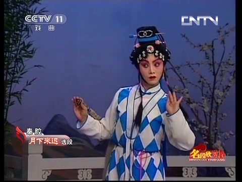 [图][名段欣赏]秦腔《月下来迟》选段表演：柳萍白大平20130726