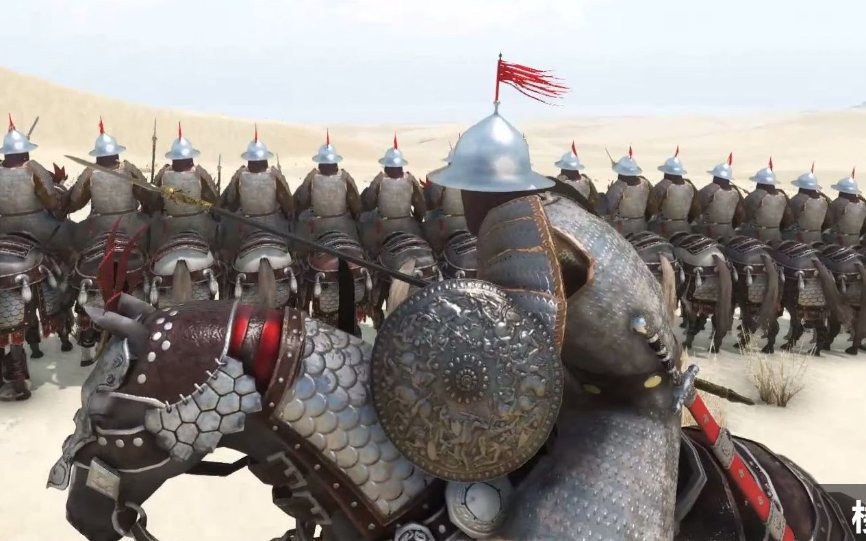 这才是重骑兵的威力200大宋具装重骑冲击900欧洲重步兵