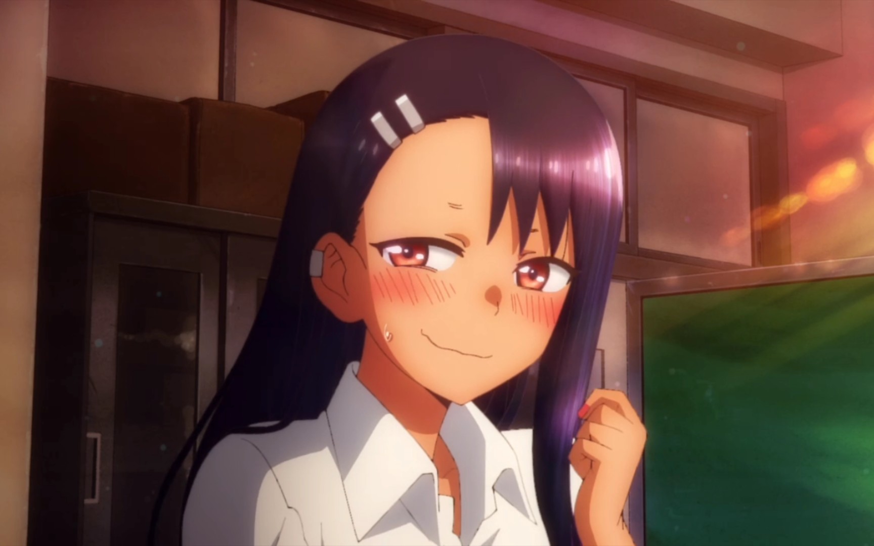 【不要欺负我,长瀞同学】长瀞同学帮学长剪发