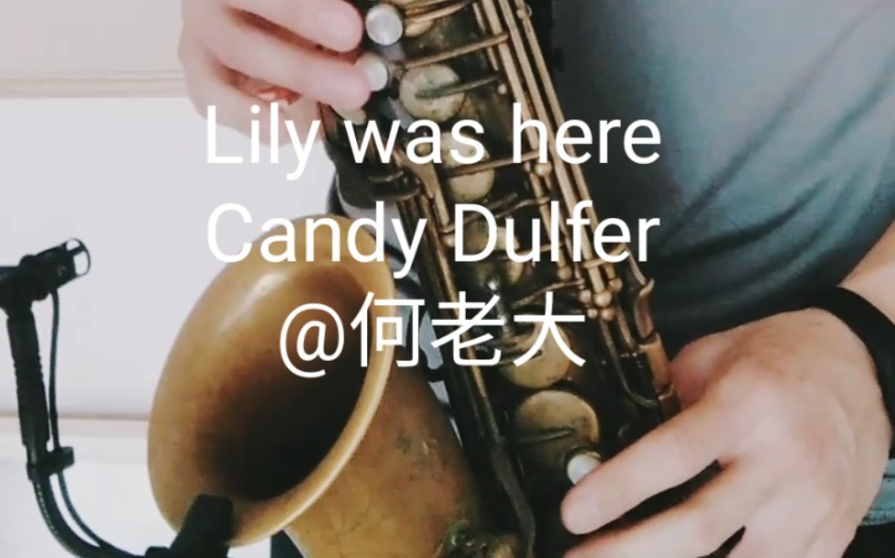 [图]【何老大】cover 经典 Candy Dulfer - Lily was here