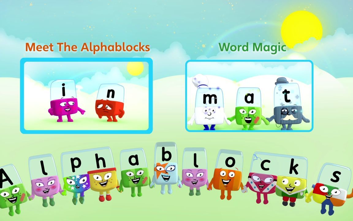 [图]Alphablocks - Word Magic M-A-N Red Learning Level Step 2