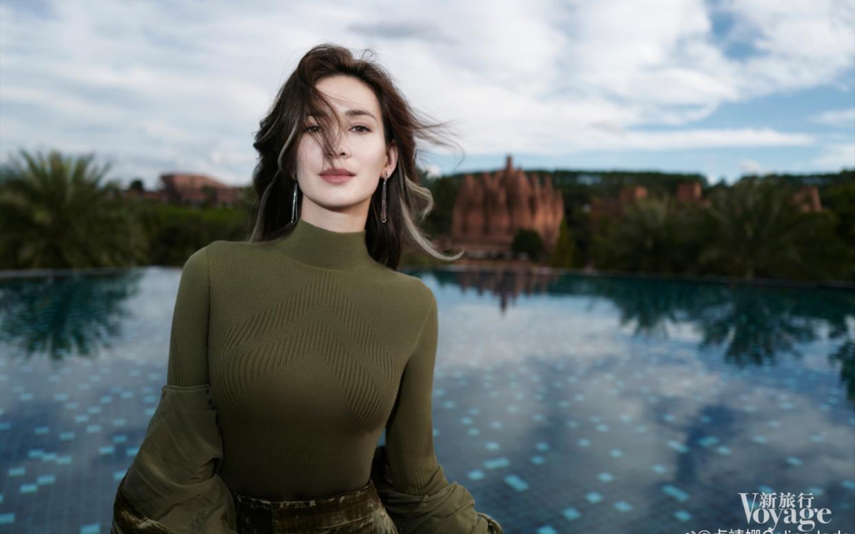 【美女明星】卢靖姗 写真